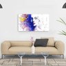 Quadro Decorativo 40x70cm Watercolor Click Pose - 2