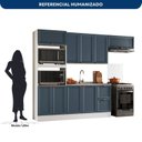 Ver imagem 4 de Cozinha Completa Modulada Americana 4 Peças com Torre Quente e Balcão para Pia Unna