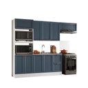 Ver imagem 2 de Cozinha Completa Modulada Americana 4 Peças com Torre Quente e Balcão para Pia Unna