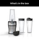 Ver imagem 2 de Ninja Bn301 Nutri-blender Plus, 900w, 3 Copos To-go, Prata