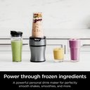 Ver imagem 3 de Ninja Bn301 Nutri-blender Plus, 900w, 3 Copos To-go, Prata