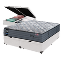 Ver imagem 1 de Cama Box Baú Branco e Colchão Queen Joy Molas Ensacadas Sealy