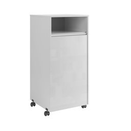 Aparador Armário para Cozinha Esconde Botijão de Gas Branco - 3