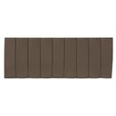Ver imagem 3 de Cabeceira Painel Solteiro 0,90m Holanda Linho - Pallazio Cor:Marrom