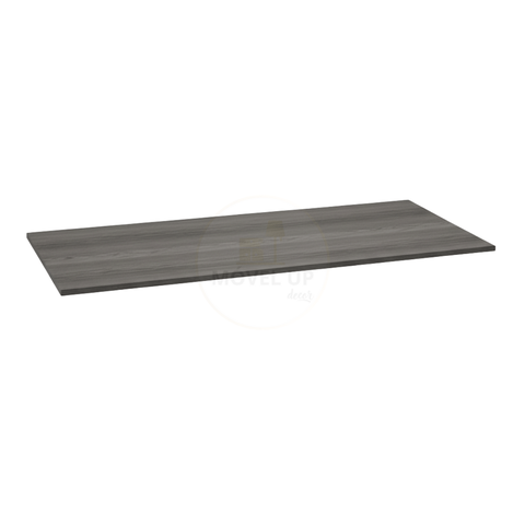 Tampo de Cozinha 120x51cm Cinza Gris P/ Balcão de Pia Armário Cooktop em Madeira Resistente Compacto