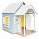 Ver mais imagens de Casinha de Brinquedo com Telhado Branco/Azul Bebê - Criança Feliz