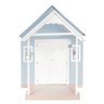 Casinha de Brinquedo com Telhado Branco/Azul Bebê - Criança Feliz - 9