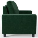 Ver imagem 6 de Poltrona Decorativa Para Sala De Estar E Recepção Malta L02 Facto Verde Musgo - Lyam Decor