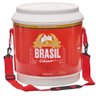 Cooler Térmico Brahma Brasil Vermelho 20 Litros Para Até 12 Latas Com Alça de Transporte - 2