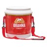 Cooler Térmico Brahma Brasil Vermelho 20 Litros Para Até 12 Latas Com Alça de Transporte - 1