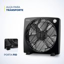 Ver imagem 6 de Ventilador Circulador de Ar Mondial Premium 6p 30cm Ca02 Preto com Prata 220 V