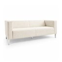 Ver imagem 1 de Sofá Perola 3 Lugares Kubo 210cm Bouclé Off White - Sallar Home