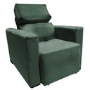 Ver imagem 2 de Poltrona Do Papai Retratil e Reclinavel Florença Verde