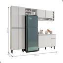 Ver imagem 2 de Cozinha Compacta Delina Branco