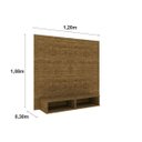 Ver imagem 3 de Painel para TV até 42 Polegadas com Nichos Twister Moderno Tcil Móveis