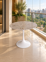 Ver imagem 2 de Mesa de Apoio Saarinen Redonda 70 cm - 2 Lugares