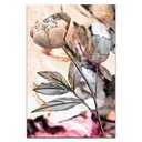Ver imagem 4 de Kit Placas Quadros Decorativos 3 Pçs Mdf 20x30 Floridas Titulo Flores Pastéis