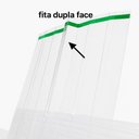 Ver imagem 2 de Cumeeira Flexível para Telha de Policarbonato Greca Vedação contra Infiltração Cristal