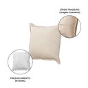 Ver imagem 3 de Kit 4 Almofadas Decorativas Bali Linho Estampado