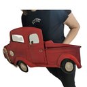 Ver imagem 4 de Quadro Enfeite Pick Up 3D Decoraçao Espelhado Estante Prateleira Casa Quarto Sala Metal