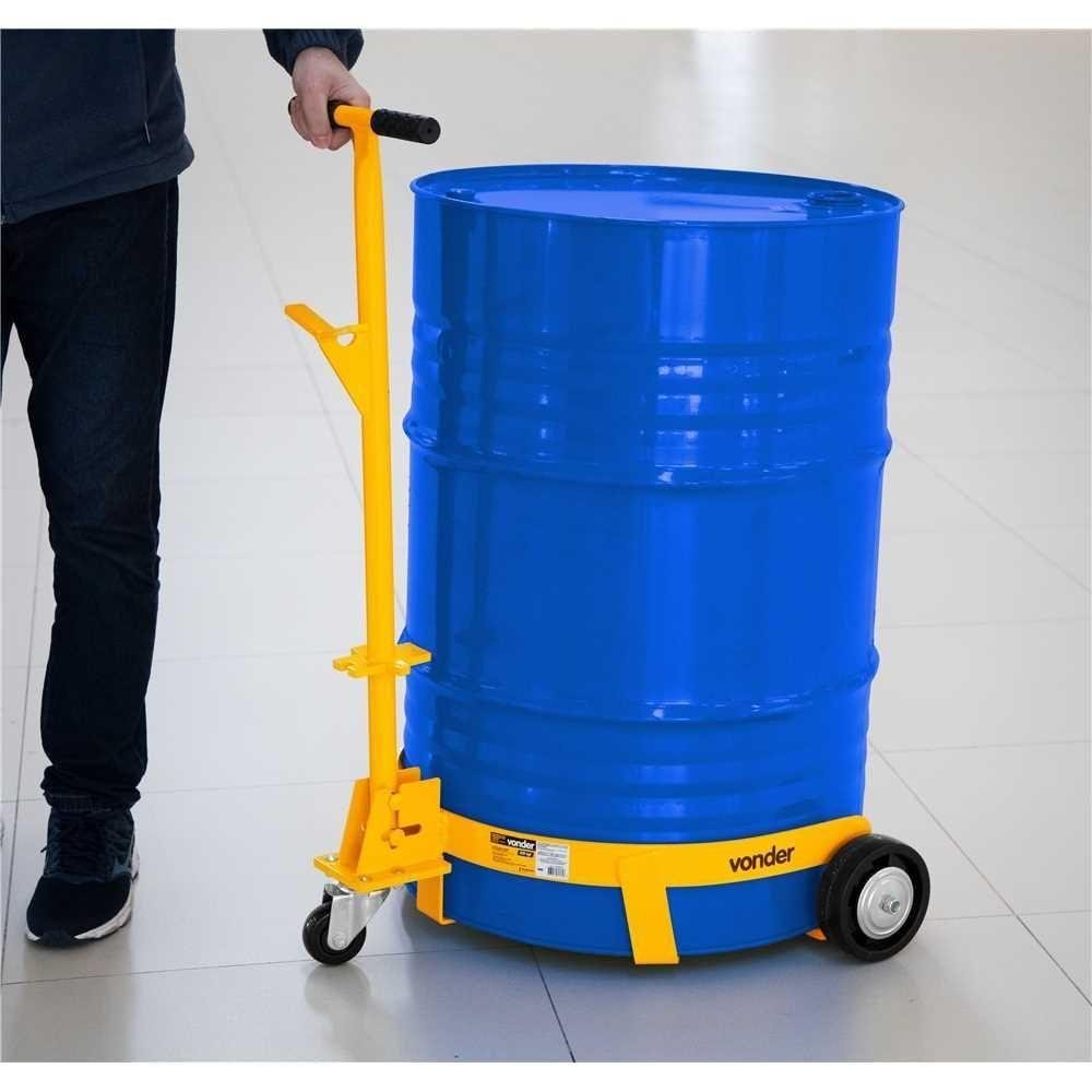 Carrinho para Transportar Tambor 500kg Vonder - 7