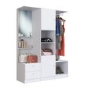 Ver imagem 4 de Quarto Juvenil com Cama Guarda Roupas e Mesa de Cabeceira 80 Tókio Art In Móveis