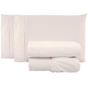 Ver imagem 1 de Jogo de Lençol Casal Padrão Percal 200 Fios 100% Algodão 4 Peças - Palha