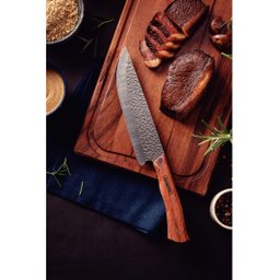 Faca de Carne Nômade com Bainha de Couro 8" Tramontina - 3