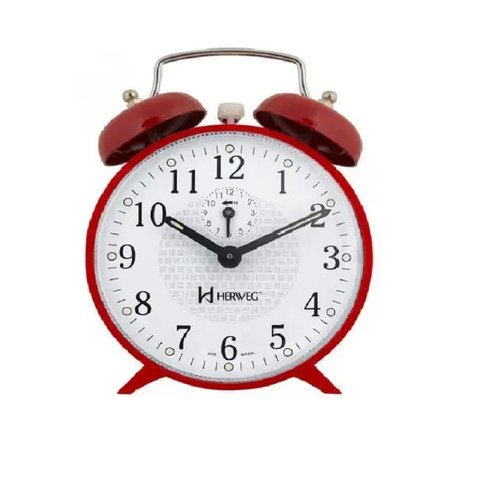 Relógio Despertador Antigo Mecânico A Cordas