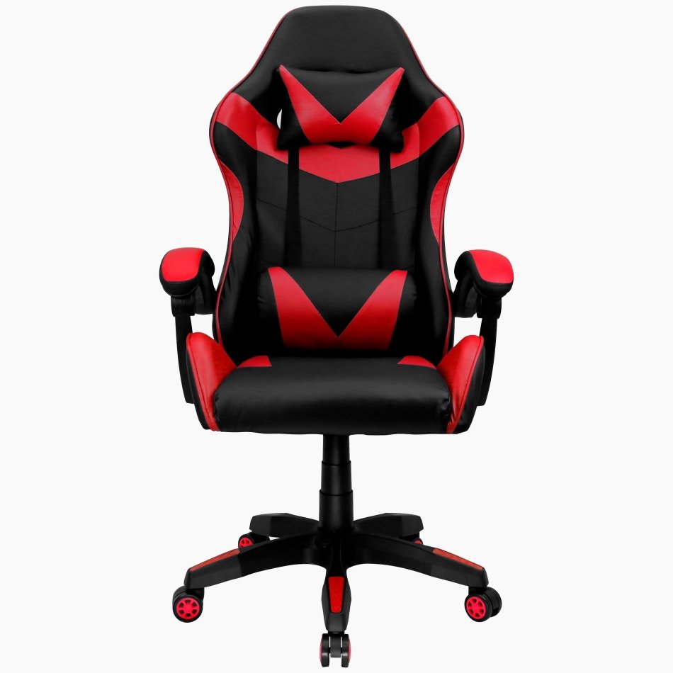 Cadeira Gamer Couro Giratória TR-MAX - Vermelha - 2