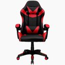 Ver imagem 2 de Cadeira Gamer Couro Giratória TR-MAX - Vermelho