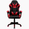 Cadeira Gamer Couro Giratória TR-MAX - Vermelho - 2