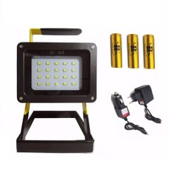 Refletor LED Recarregável 100 watts Holofote Bateria Portátil - 3