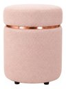 Ver imagem 3 de Kit de Puff Superior Rose Gold, Cor Rosa Linho - Let Móveis
