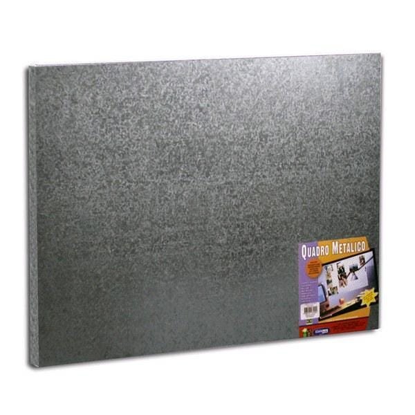 Quadro Metálico Prata MD 60x45cm - Cortiarte - 1