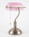 Ver imagem 7 de Abajur Banker Rosa Clássico Luminária de Mesa Retro Luxo