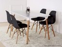 Ver imagem 6 de Kit 4 Cadeiras Base Madeira Eiffel Charles Eames Wood Jantar Preto