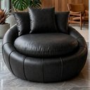 Ver imagem 2 de Poltrona Decorativa Safira Base Giratoria Courino Tcs 724 Moll