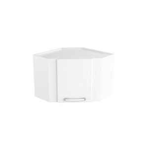 Armário de Canto de Aço 1 Porta Branco Evidence Bertolini