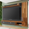 Painel Hanover P/ Tv Até75" Fita de Led Preto Fosco/naturale - 3