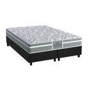 Ver imagem 1 de Cama Box Queen: Colchão Anatômico Probel D28/EP Advanced Tech1000 Plus + Base CRC Suede Gray(158x198