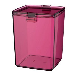 Pote Guarda Fácil Hermético 1,5L Biscoitos Bolachas - Colors - Rosa