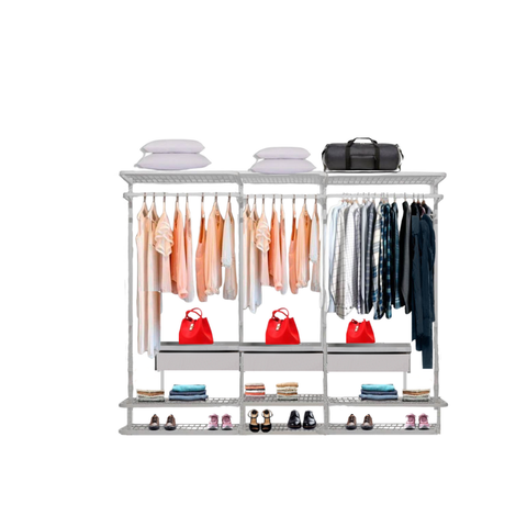 Closet Aramado - Linear Clr285 Gav Cor:branco;tamanho:2,50