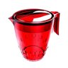 Jarra Para Suco ou Água Modelo Trama 3 Litros - Vermelho - 1