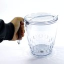 Ver imagem 2 de Jarra Para Suco ou Água Modelo Trama 3 Litros - Transparente