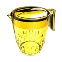Ver imagem 1 de Jarra Para Suco ou Água Modelo Trama 3 Litros - Amarelo