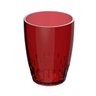 Jogo de Copos 6 Peças Trama Translúcido Color - Vermelho - 2