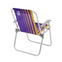 Ver imagem 5 de Kit 6 Cadeira de Praia Camping Alumínio Samoa Roxo Tramontina