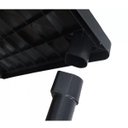 Ver imagem 3 de Kit 1 Mesa Quadrada Preta + 4 Cadeira Bistrô Preta 182kg