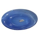 Ver imagem 3 de Prato Fundo de Vidro Diamante Sky Azul 22cm 12 Unidades - Nadir 5838